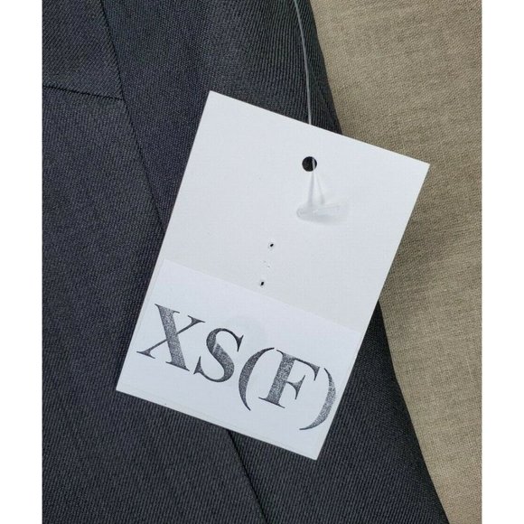 Cintas XS Women Hidden Button Polyester Black Suit Vest With 2 Pockets - Picture 8 of 12